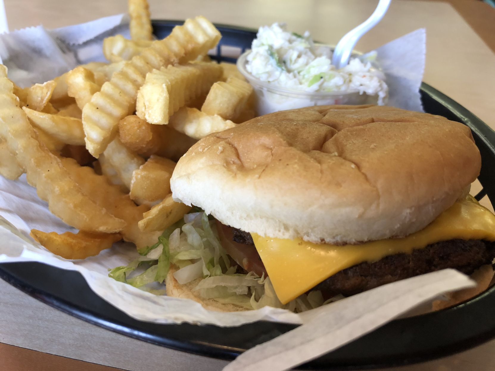 Cheeseburger at Joanna Grill